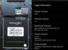 Magic MX6 flash file firmware,