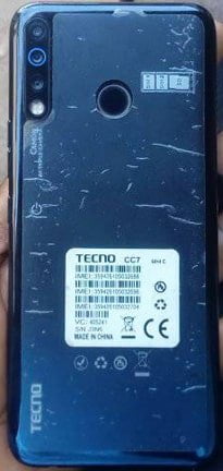 Tecno CC7 flash file firmware,