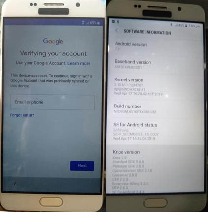 Samsung A510F Firmware Battery U8 FRP Reset Tested 1000% Work