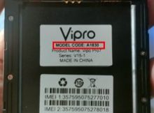 Vipro A1830 flash file firmware,