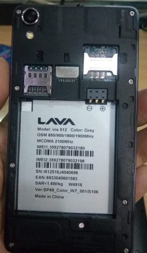 Lava Iris 512 Flash File 100% Tested Latest (Firmware)