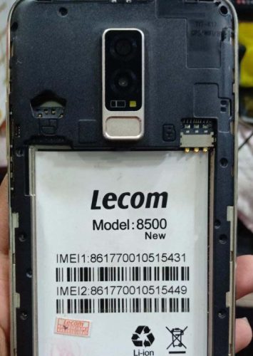 Lecom 8500 New Flash File Firmware,