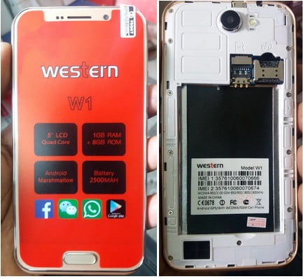Western W1 Flash File 100% Tested Latest (Firmware)