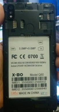 X-Bo Q60 Flash File 100% Tested Latest (Firmware)