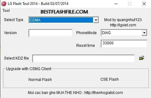LG Flash Tool v20140627 Download - LG Official Tool
