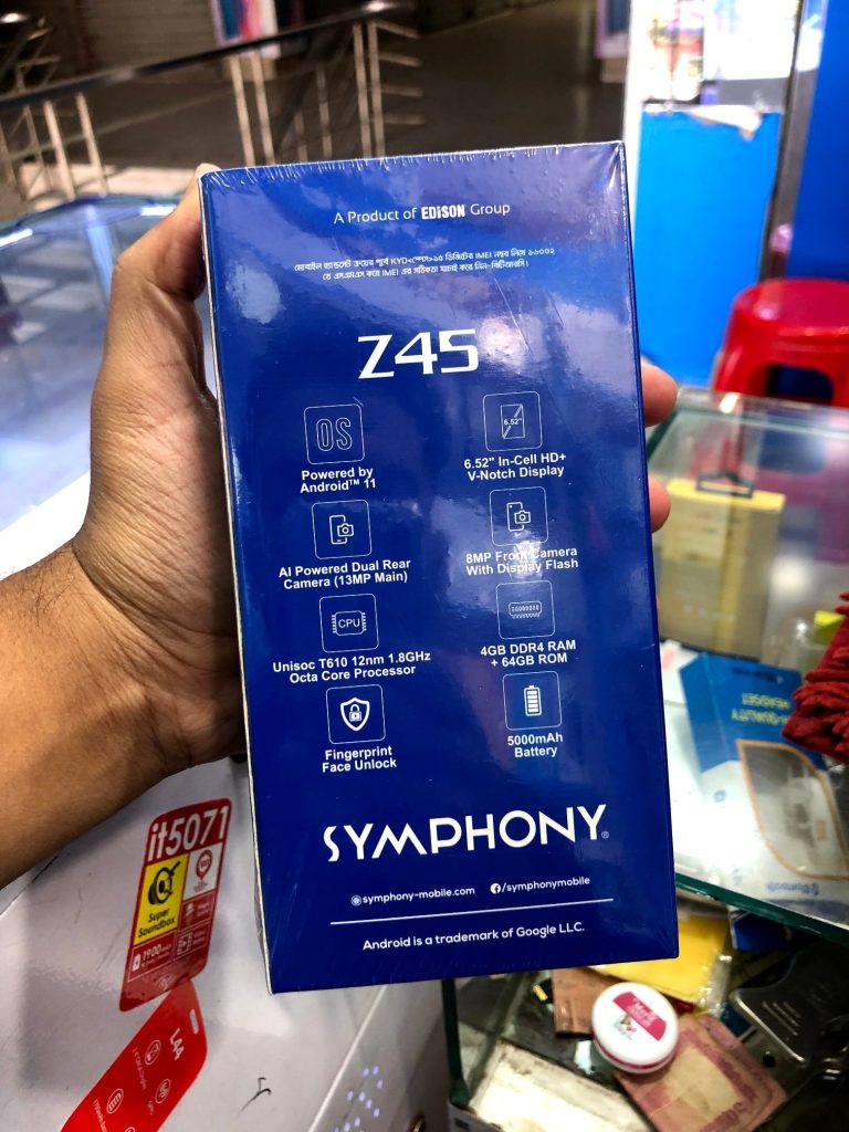 Symphony Z45 Flash File,