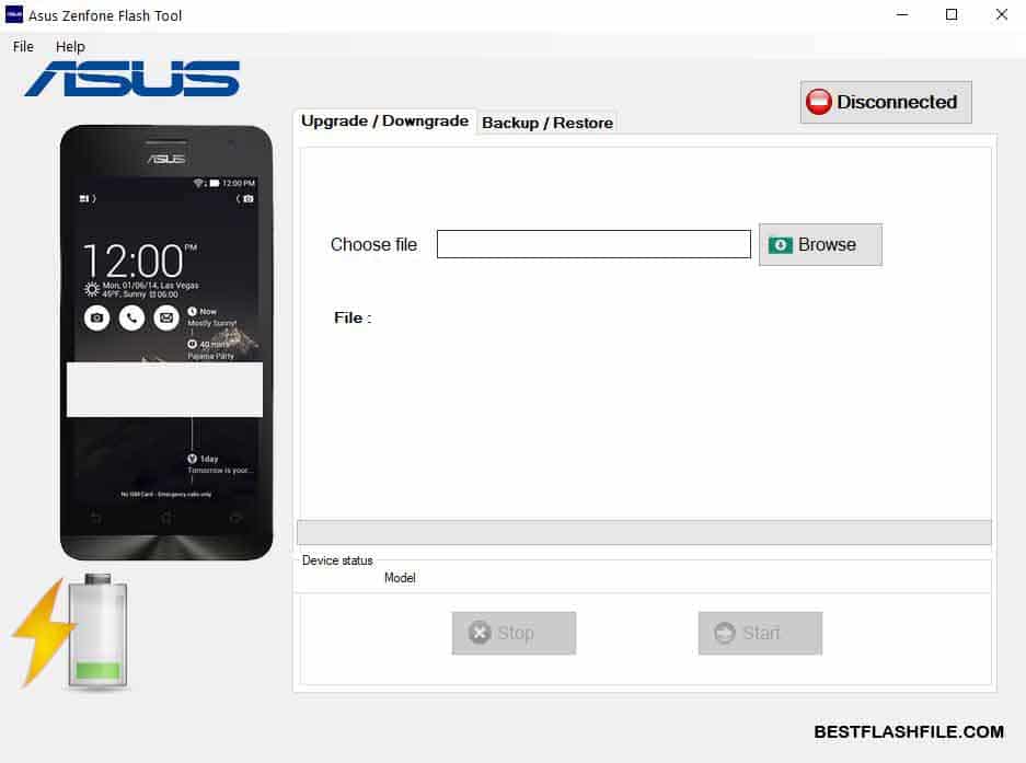 Asus Phone Flash Tool v2.0.1. Download,