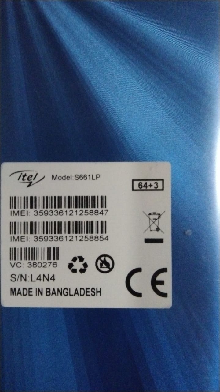 Itel Vision 3 S661LP Flash File,