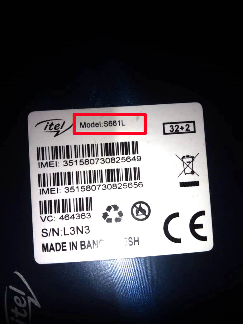 itel s661l frp bypass,