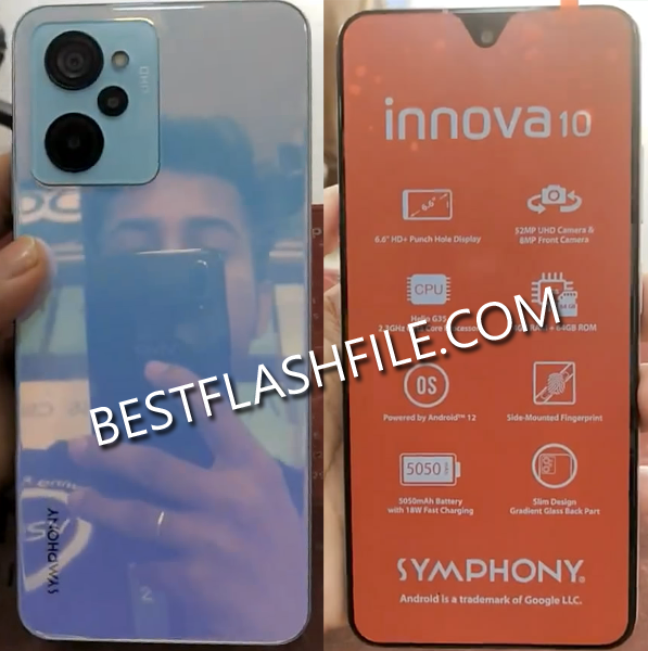 Symphony innova 10 Flash File FRP Firmware)