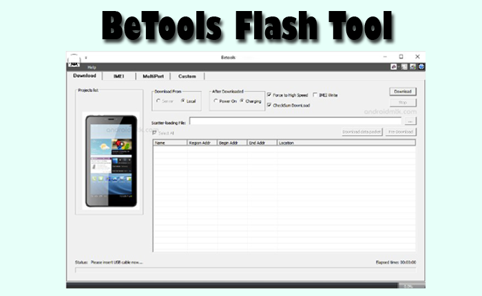 BeTools Flash Tool