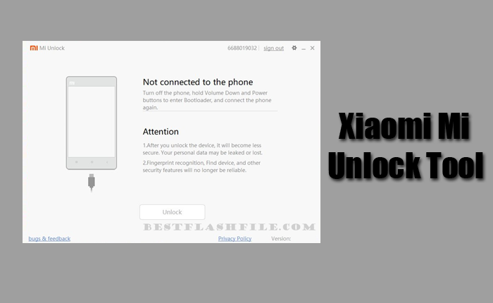 Xiaomi Mi Unlock Tool