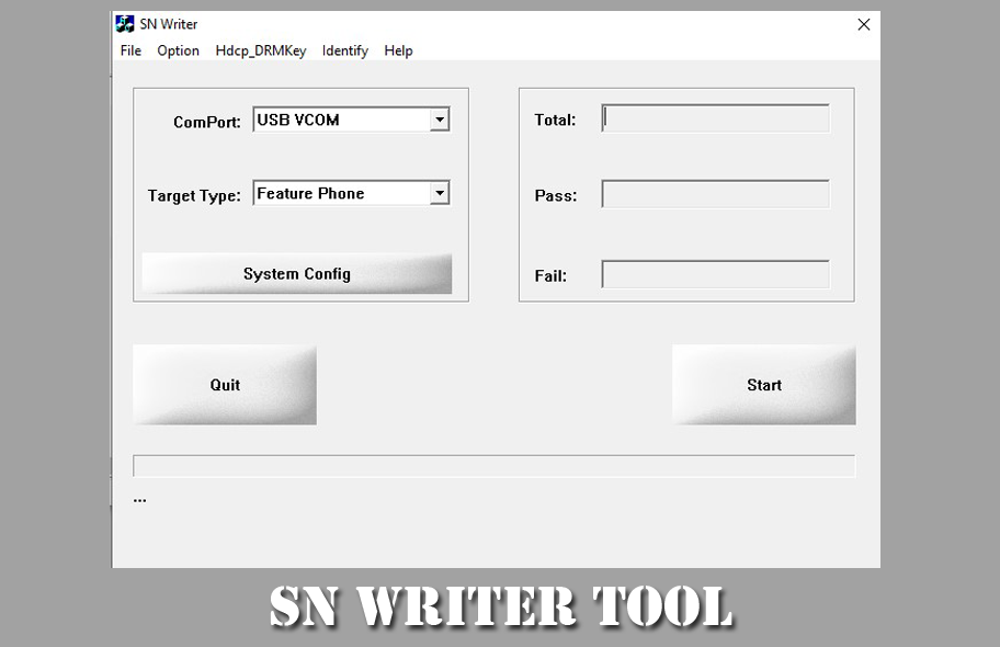 SN Writer Tool