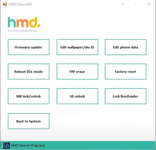 HMD DeviceKit Tool