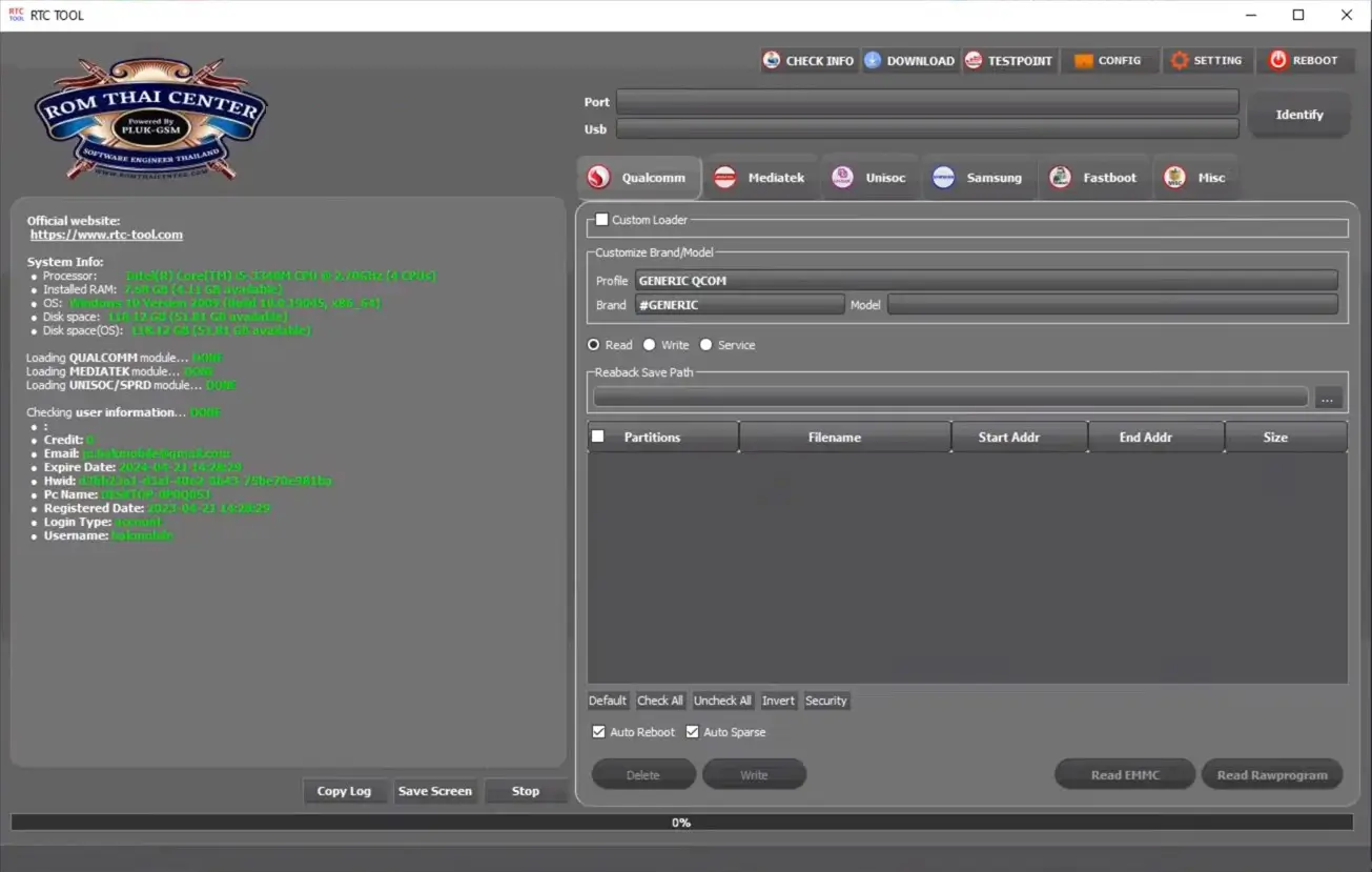 RTC Tool