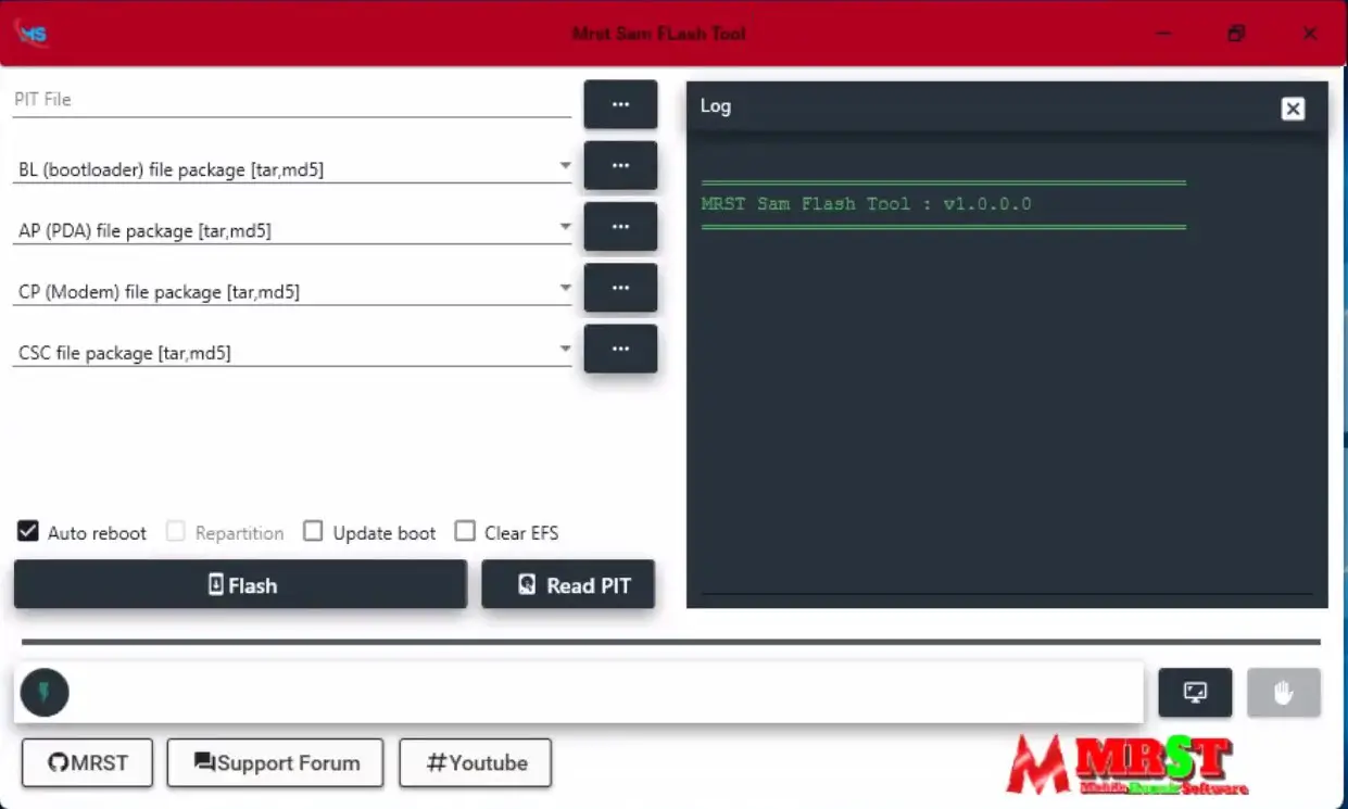 MRST Sam Flash Tool download