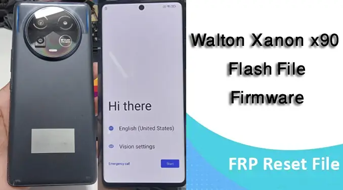 Walton xanon x90 flash file Firmware