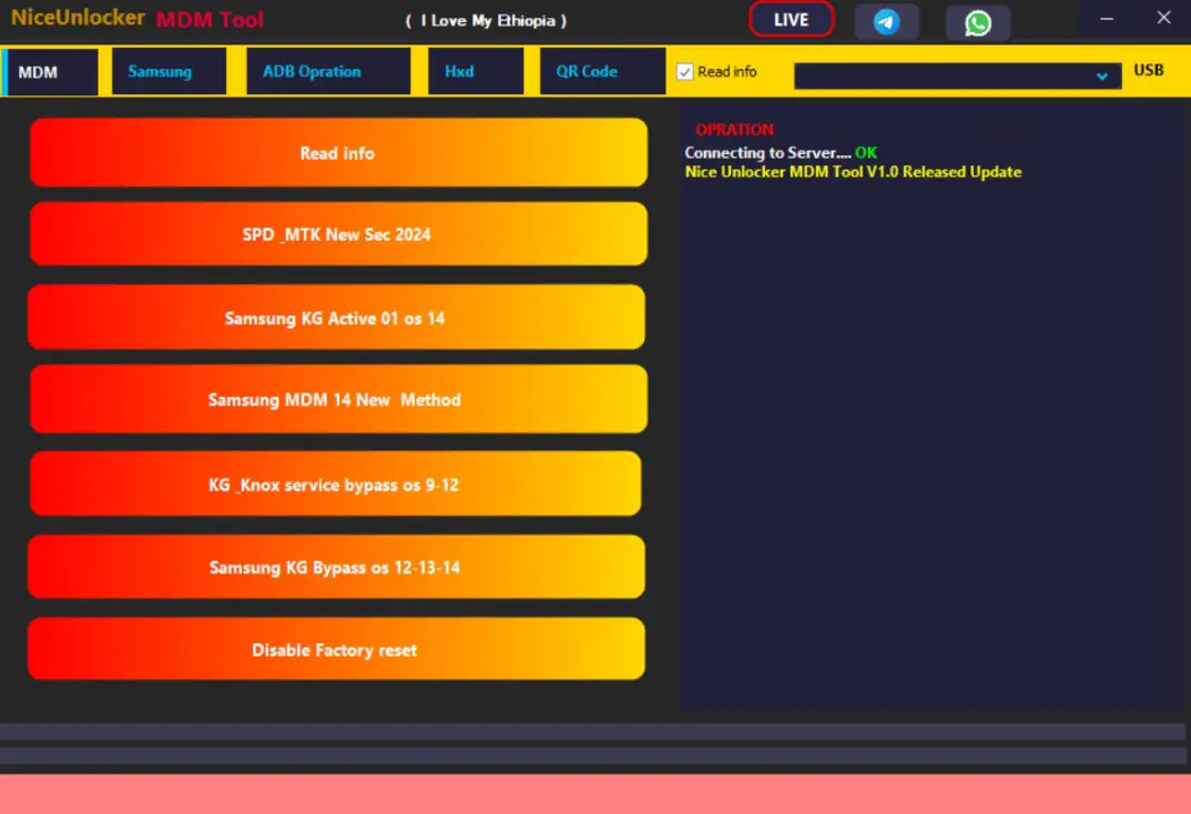 Nice unlocker Tool